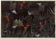 Paul Klee Bird Gardean oil painting reproduction